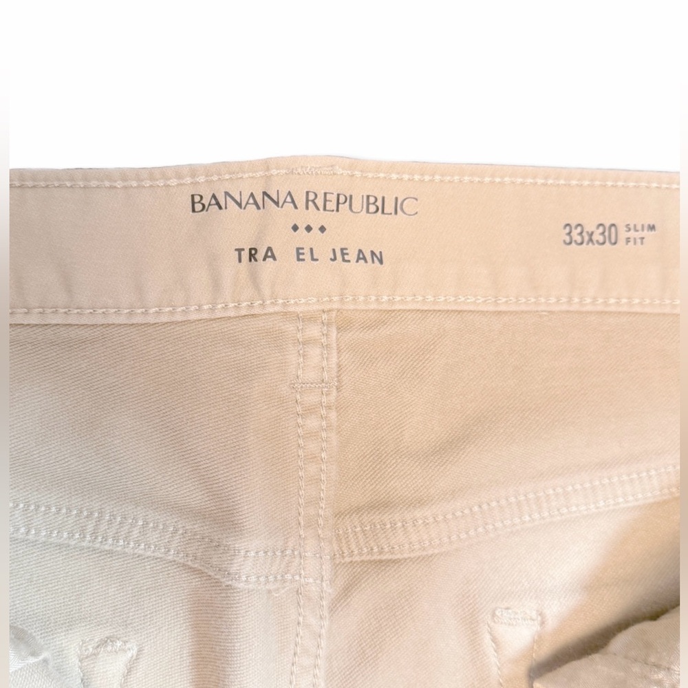 Banana Republic Beige Slim Fit Jeans - Picture 3 of 8